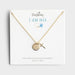 Image of I Am His - Gold Cross Pendant Necklace with Charm other