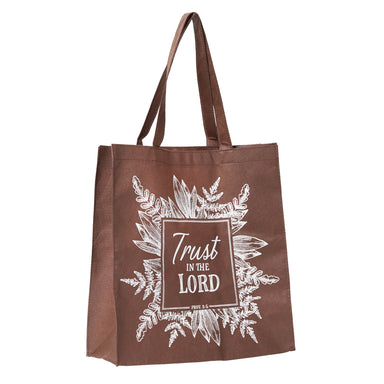Image of Trust In The Lord Brown Tote Bag - Proverbs 3:5 other