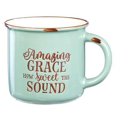 Image of Amazing Grace Green Camp Style Coffee Mug other