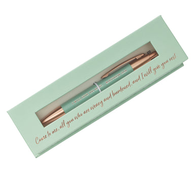 Image of Give You Rest Classic Gift Pen - Matthew 11:28 other