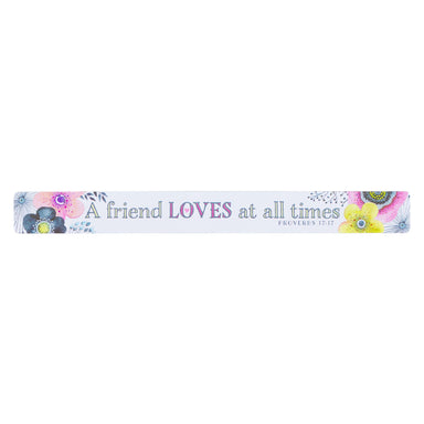 Image of A Friend Loves At All Times Magnetic Strip - Proverbs 17:17 other