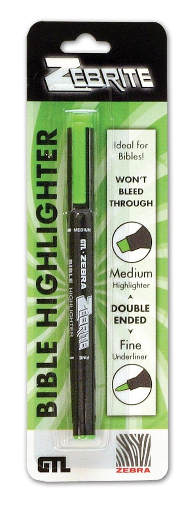 Image of Double Ended Highlighter - Green other
