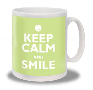 Image of Keep Calm and Smile Mug other
