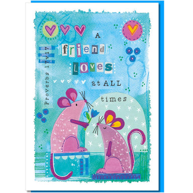 Image of A friend loves Greetings Card other