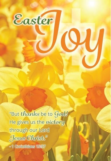 Image of Joy Daffodils Charity Easter Cards Pack of 5 other