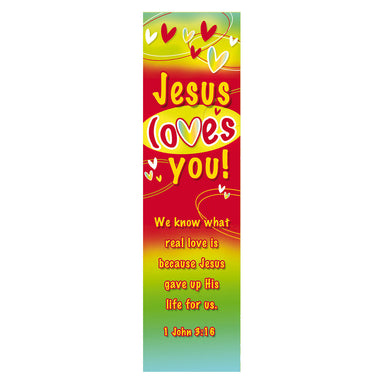 Image of "Jesus Loves You" Bookmarks (Pack of 10) other