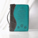 Image of "Hope" (Turquoise) LuxLeather Bible Cover- Medium other