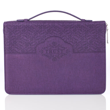 Image of Trust in Purple Psalm 46:10 Bible Cover other