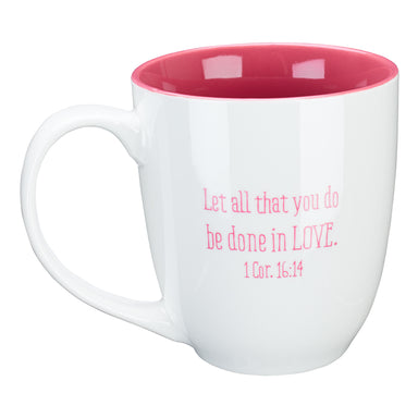 Image of It Takes a Big Heart Ceramic Teacher Coffee Mug - 1 Corinthians 16:14 other