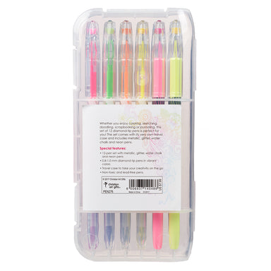 Image of Assorted Gel Pen Set  - 12 pc other