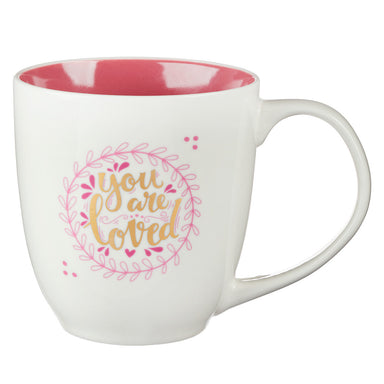 Image of You Are Loved Ceramic Coffee Mug -  1 John 4:19 other