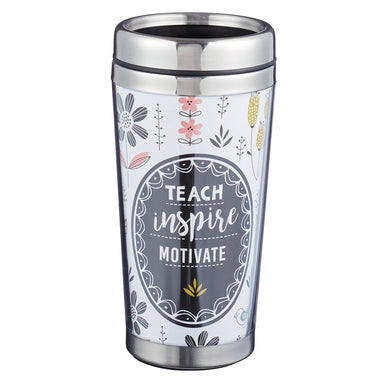 Image of Teach, Inspire, Motivate Polymer Travel Mug other