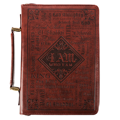 Image of Names of God  Brown Faux Leather Bible Cover other