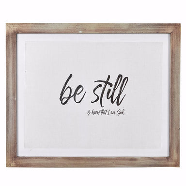 Image of Wall Plaque-Be Still other