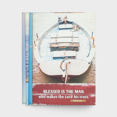 Image of Birthday - Blessed Is the Man - 12 Boxed Cards other