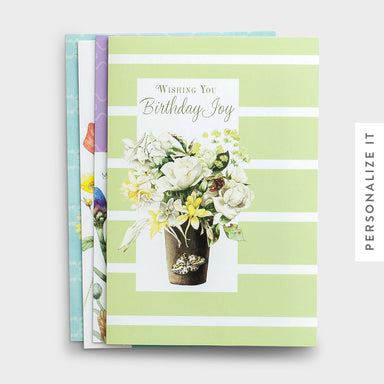 Image of Nature's Blessings - Birthday - Birthday Joy - 12 Boxed Cards other