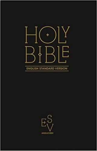 Image of ESV Gift and Award Bible, Black, Paperback, Anglicised, Presentation Page, Double-Column other