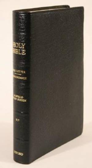 Image of KJV Old Scofield Study Bible Classic Edition Leather Black other