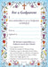 Image of Blue Godparent Card - Pack of 40 other