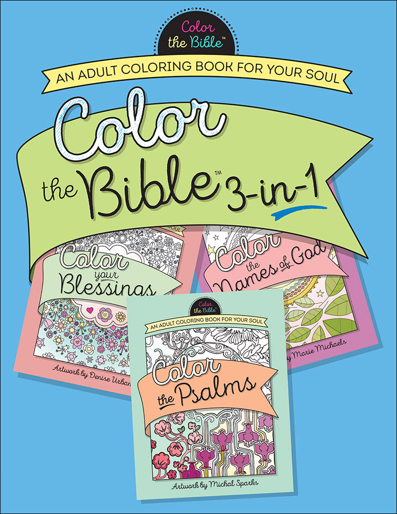 Image of Color the Bible 3-in-1 other