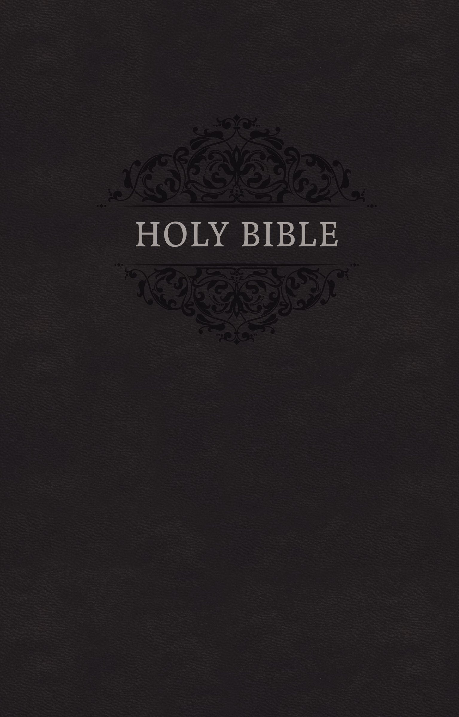 Image of NKJV, Holy Bible, Soft Touch Edition, Leathersoft, Black, Comfort Print, Dictionary, Concordance, Reading Plan, Gilt Edges other