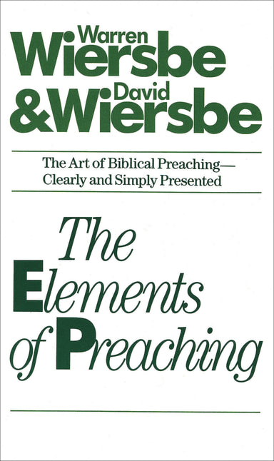 Image of Elements of Preaching other