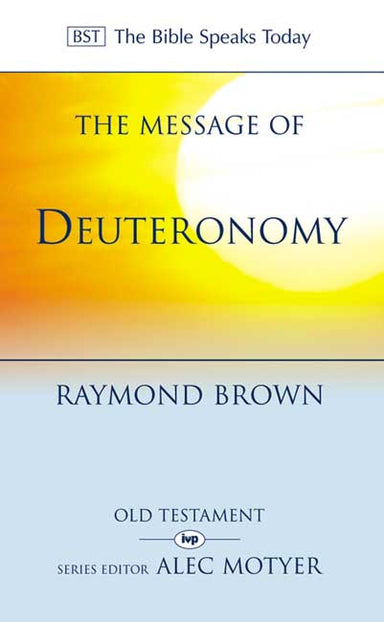 Image of The Message of Deuteronomy other
