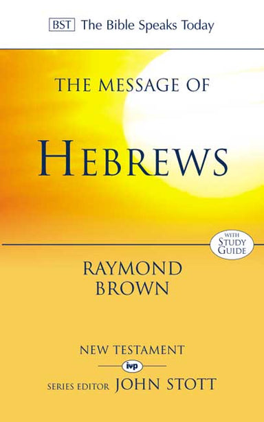 Image of The Message of Hebrews other