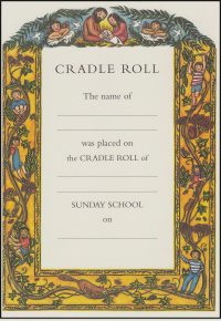 Image of Cradle Roll Certificate other