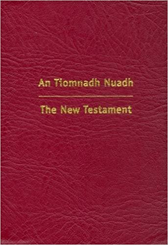 Image of Gaelic/English New Testament: Burgundy, Vinyl other