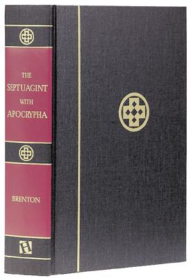 Image of Septuagint with Apocrypha: Black, Hardback, Greek and English other