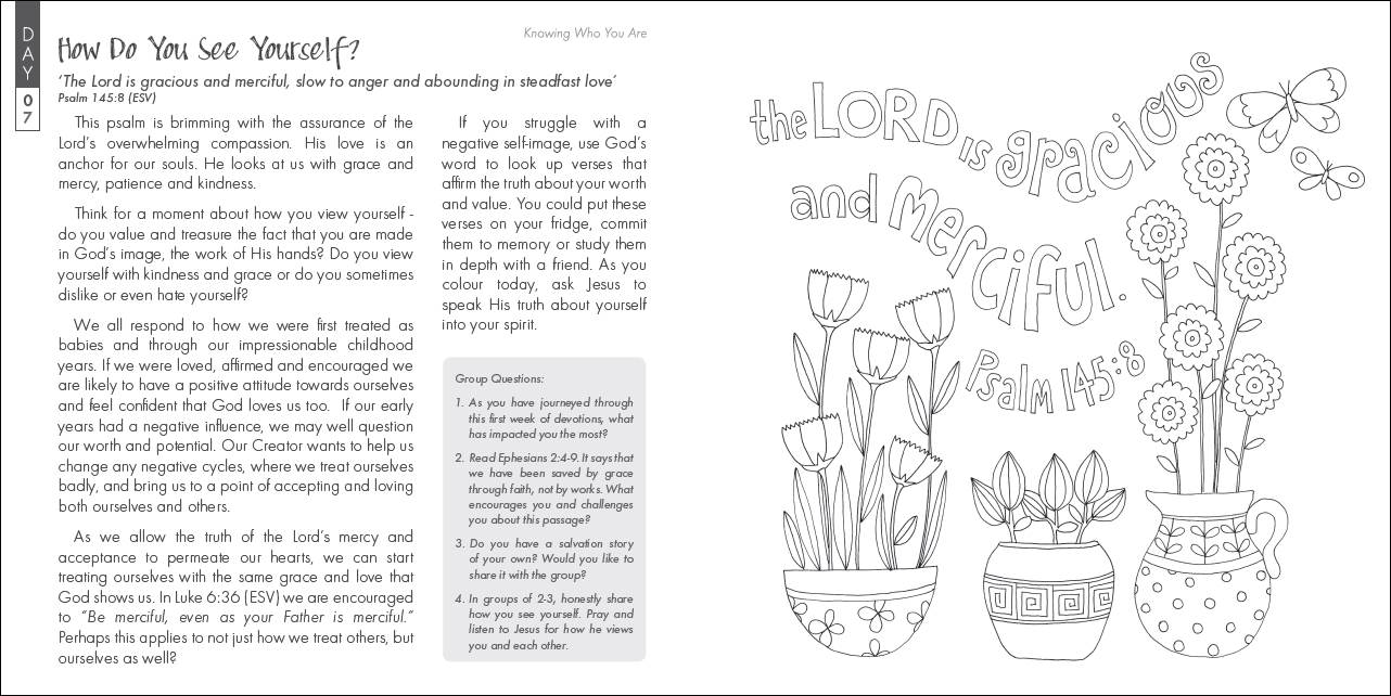 Image of Words of Grace Colouring Devotional other