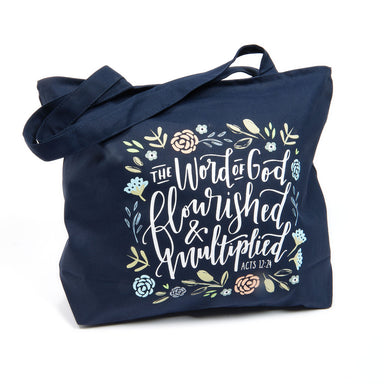 Image of Flourished and Multiplied Tote Navy other