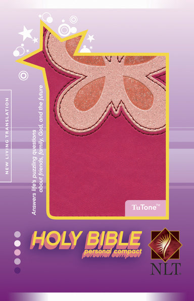 Image of NLT Personal Compact Bible: Magenta-pink Tutone, LeatherLike other