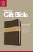 Image of NLT Premium Gift Bible, Brown & Tan, Leatherlike, Red Letter, Presentation Page, Dictionary, Concordance, Introduction to the Bible, Plan of Salvation other