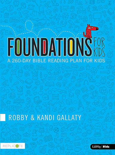Image of Foundations for Kids: A 260-day Bible Reading Plan for Kids other
