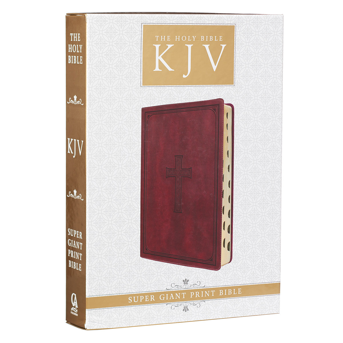 Image of KJV Super Giant Print Lux-Leather Burgundy other