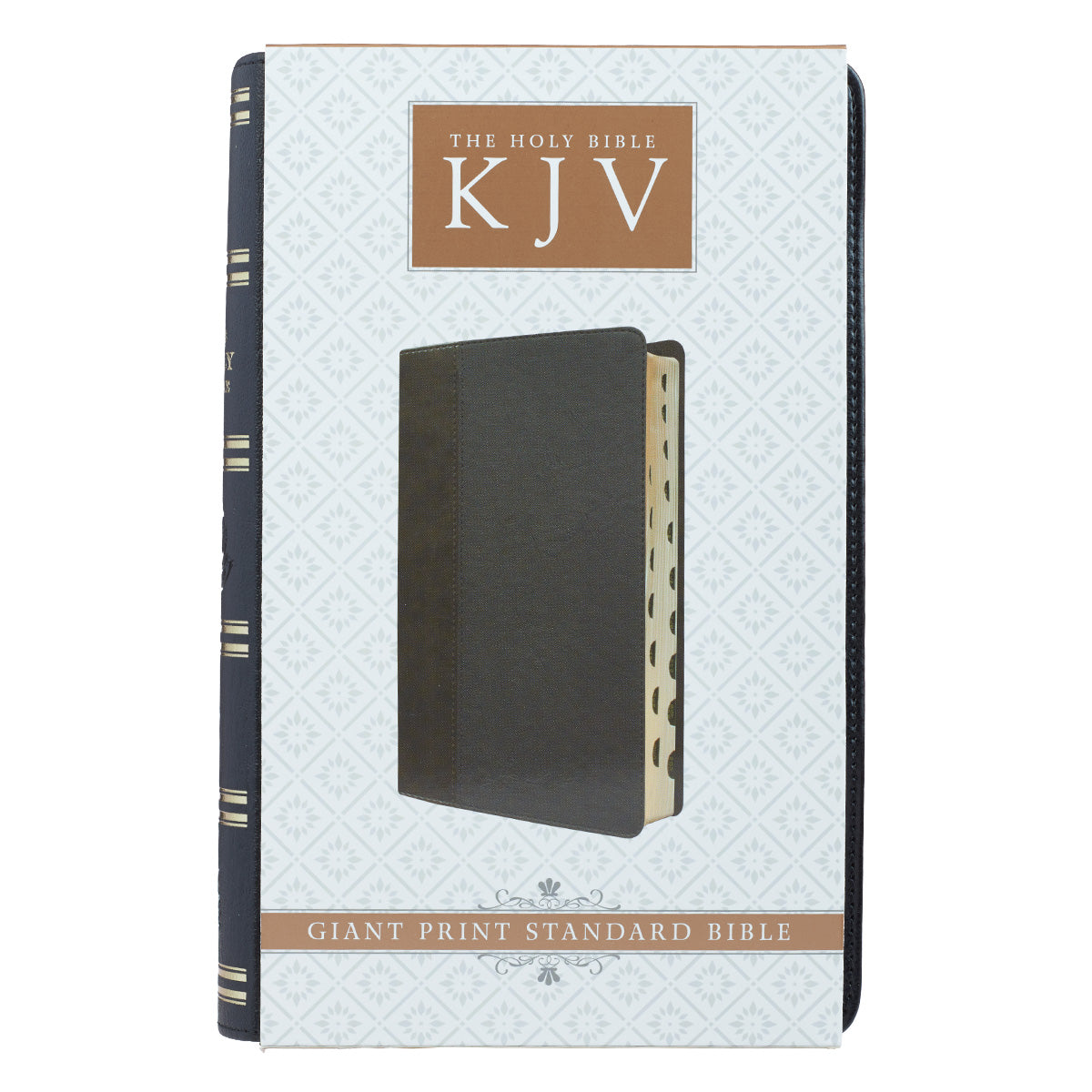 Image of KJV Giant Print Bible, Black, Imitation Leather, Gilt Edging, Ribbon Marker, Presentation Page, Concordance, Colour Maps, Cross-Referencing, Thumb Index other