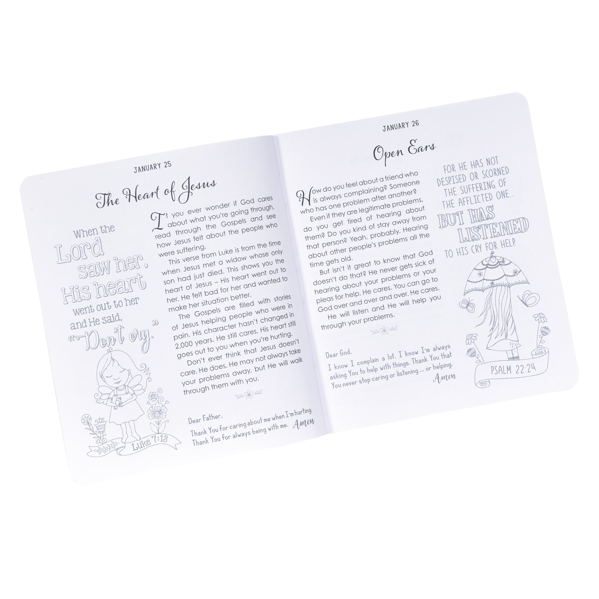 Image of Illustrated Devotional for Girls Softcover other