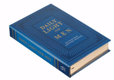 Image of Daily Light for Men Blue Hardcover Devotional other