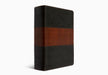 Image of ESV Study Bible, Large Print, Forest/Tan, Trail Design, 20,000+ Study Notes, Concordance, Maps other