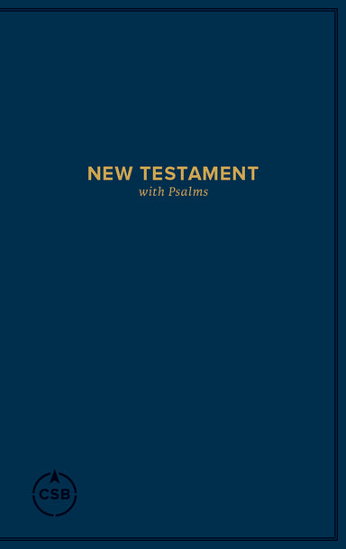 Image of CSB Pocket New Testament with Psalms, Navy Trade Paper other