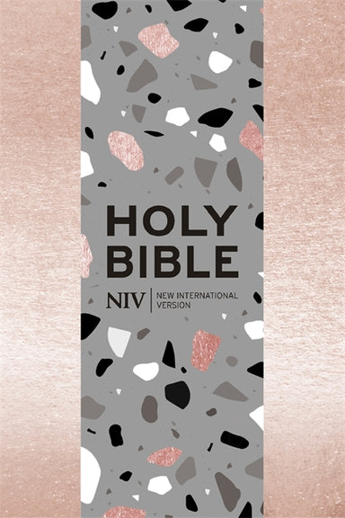 Image of NIV Pocket Bible, Rose Gold, Imitation Leather, Zip, Shortcuts to Key Passages, Ribbon Marker other