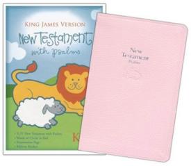 Image of KJV Babys New Testament & Psalms: Pink, Imitation Leather other