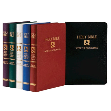 Image of NRSV Gift and Award Bible with Apocrypha: White, Imitation Leather other