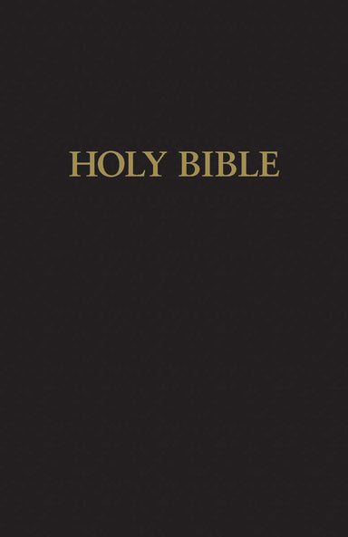 Image of KJV Large Print Pew Bible: Black Hardback other