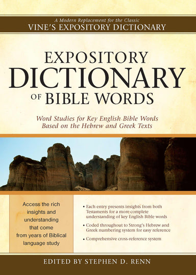 Image of Expository Dictionary Bible Words other