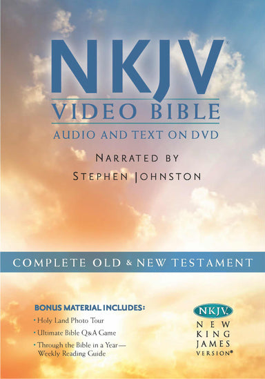 Image of Bible On DVD Narrated By Stephen Johnston other