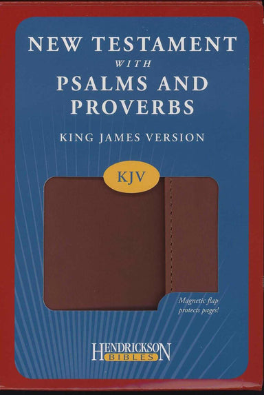 Image of KJV New Testament with Psalms and Proverbs Imitation Leather Brown other