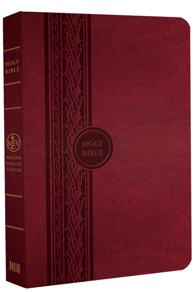 Image of MEV Thinline Reference Bible: Cranberry, Imitation Leather other